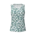thumbnail image 4 of Lsque Gouache Flowers Printed Workout Tank Tops for Women, Athletic Sports Tank Tops, Compression Sleeveless Dry Fit Shirts,Sleeveless Yoga Shirt-Small, 4 of 9