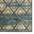 thumbnail image 5 of Linon Home Decor Platinum Area Rug Collection, Blue and Cream, 5' x 7'6", 5 of 5