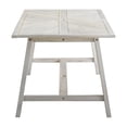 thumbnail image 4 of Manor Park Modern Boho Outdoor Wood Dining Table, White Wash, 4 of 7