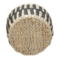 thumbnail image 6 of Household Essentials Cattail and Paper Pillar Basket, Natural and Black, 6 of 9