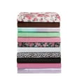 thumbnail image 3 of Betsey Johnson Betsey'S Leopard Satin Grey 4 Piece Sheet Set-Queen, 3 of 6