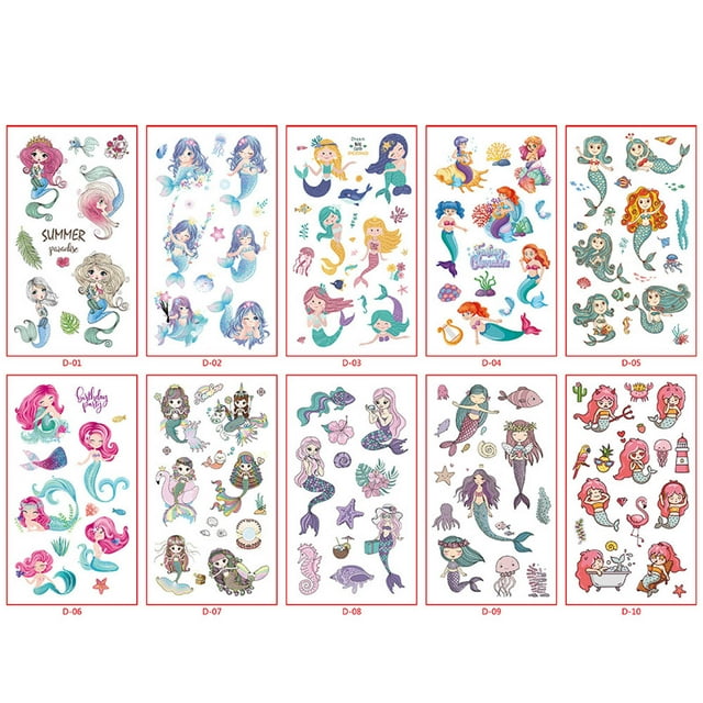 Meitianfacai Kids Sticker Set Cute Watch Dinosaur Face Sticker