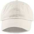 thumbnail image 6 of Adjustable Low-Profile Big Hats - White, 6 of 6