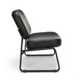 thumbnail image 5 of OFM Big and Tall Armless Guest and Reception Chair, in Black (409-VAM-606), 5 of 5