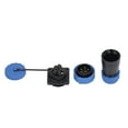 thumbnail image 2 of Aviation Connector Plug and Socket, Industrial Water Proof Connector IP68 Circular Connector, Male Plug to Female Socket Panel Mount Connector, Fit RV Solar Port, 2 of 7