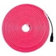 thumbnail image 1 of Tira de luces de neón de 6 m, silicona, 110 LED, luces de cuerda de neón impermeables de color rojo rosa para iluminación exterior 5V, 1 of 8