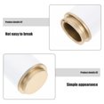 thumbnail image 3 of SEWCHICS 10pcs Curtain Rod Finials Only White Plastic Decorative Modern Design For Designers Kitchen Bathroom, 3 of 6