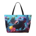 thumbnail image 2 of Easygdp Lively Cute Turtle Bolsa de Viaje de Playa de Gran Capacidad, Bolsa Tote Perfecta para la Playa, Escapadas de Fin de Semana y Viajes, 2 of 7