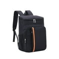thumbnail image 1 of Bolsa de picnic al aire libre Zulema mochila de almuerzo aislada Negro, 1 of 8