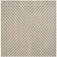 thumbnail image 4 of Contemporary Rug - Cambridge Wool Pile -Grey/Taupe Style-B-Color:Grey/Taupe,Design:Contemporary,Shape:Small Rectangle,Size:5'L x 3'W, 4 of 4