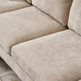 thumbnail image 5 of Kadyn Couch, Futon Sofa, Sofa Couch,U-Shaped 4-Seat Indoor Modular Sofa for Living Room, Bedroom, 5 of 13