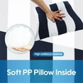 thumbnail image 3 of SDJPOI 2 Pack Outdoor Throw Pillows, 18x18 Inch Waterproof & Fade-Resistant Patio Cushions, Soft Decorative Pillows for Home, Garden, 3 of 9