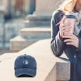 thumbnail image 4 of Women Men Baseball Hat Heart Dog Paw Embroidered Sun Protection Hat Holiday Outdoor Travel Cap, 4 of 5