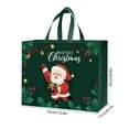 thumbnail image 3 of Linnome Portable Non-Woven Christmas Gift Bag, Reusable Shopping Bag for Holiday Present Wrapping Storage and Carrying, 3 of 7