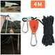 thumbnail image 2 of Cuerda de viento de tienda Zulema Cuerda de trinquete Ajustable 4mm 4m Negro, 2 of 8