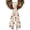 Beige, variant on Grey Christmas Wreath Sash for Front Door, Christmas Fall Ribbon for Wreaths, Snowman Truck Xmas Balls Snowflake Wreath Sashes Scarf, Decorative Holiday Garland Accessories