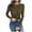 Green, variant on Guitiannn Going Out Tops for Women Long Sleeve Fall Shirts Crew Neck Solid Crop Tight Tops Ribbed Blouses Casual Clothing T Shirt Pack Womens T Shirts for Summer Spandex Women Long Sleeve Big Shirt