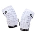 thumbnail image 1 of Almohadillas para brazos G-Form Unhinged Lacrosse, transpirables, blancas, para adultos, L, 1 of 8