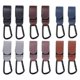 thumbnail image 2 of Leather Baby Stroller Hooks 360 Rotating Pram Organizer Clips 1/2 Pack, 2 of 5
