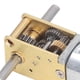 thumbnail image 3 of Moteur à engrenages CC 60 tr/min, double arbre, faible bruit, réducteur de vitesse à vis sans fin CC 12 V pour robot, 3 of 4