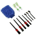 thumbnail image 2 of Auto  Brush Set, Universal Car Detailing Brush 11PCS  For Ships Yachts Motorcycles For Leather  Fabrics Blue, 2 of 8