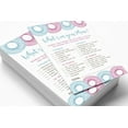 thumbnail image 4 of Inkdotpot 50 Sheets What'sIn Your PhoneBaby Shower GameCards He Or She Activity CardsPartyIdea Donuts Baby Shower Party Supply, 4 of 5