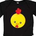 thumbnail image 4 of Inktastic Cute Chicken, Little Chicken, Yellow Chicken Boys or Girls Long Sleeve Baby Bodysuit, 4 of 5