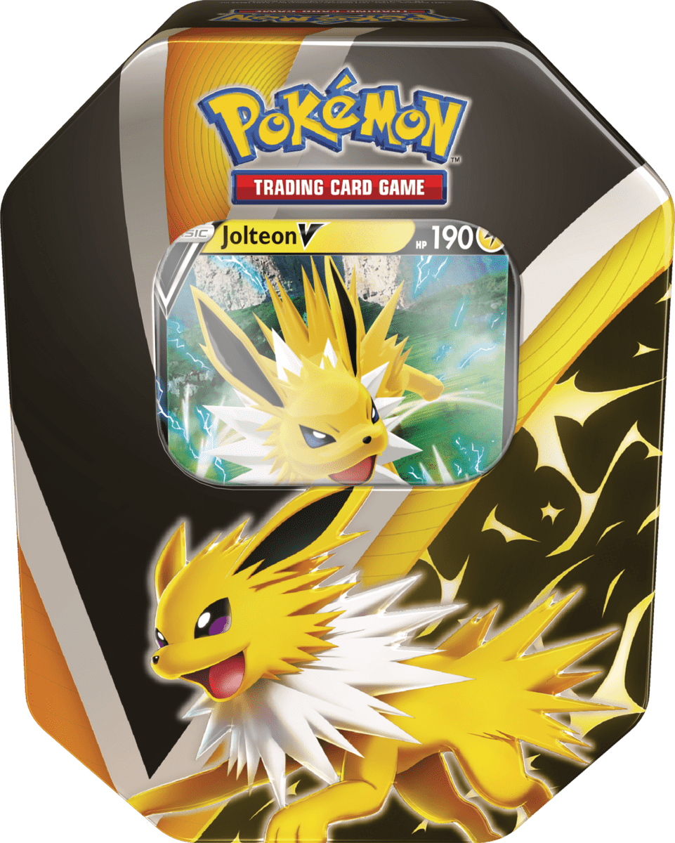Eevee Evolutions V Tin Pokemon Flareon Pokemon Inglés Eevee Evolutions V Tin Pokemon Flareon Pokemon Inglés