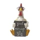 thumbnail image 1 of Estatua de pollo de buenos días Escultura de pollo Detalles vívidos Adorno decorativo Gallo, 1 of 9