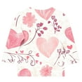thumbnail image 4 of Chemises pour Enfants, Chemise Imprimée à Manches 3/4 Col Rond pour Garçons et Filles, Haut pour Enfants, 4 of 4