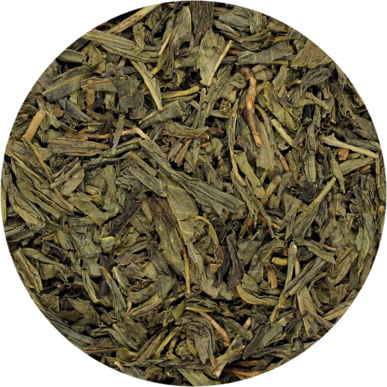 Special Tea Decaf Green Sencha Green Tea Pyramid 15 Sachets