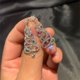 thumbnail image 2 of Pendientes de borlas de árbol de Navidad coloridos europeos y americanos para mujer, dulces pendientes de Navidad largos con decoraciones navideñas huecas y estrellas, 2 of 5