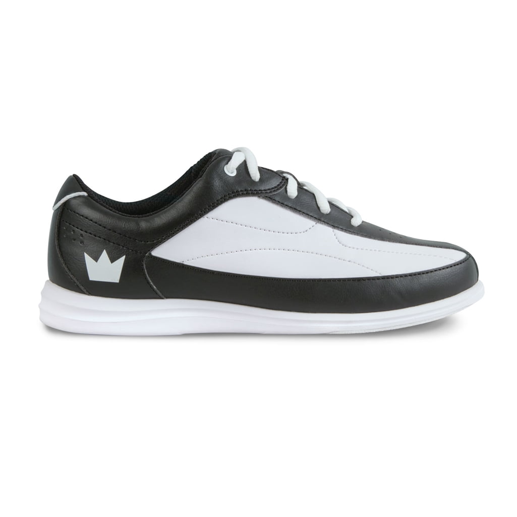 Brunswick Women's Bliss Blk/Wht Bowling Shoes Wide W8.5 / EU39