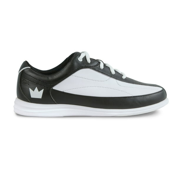 Brunswick Women's Bliss Blk/Wht Bowling Shoes Wide W8.5 / EU39