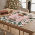 thumbnail image 2 of vlrwzc Christmas Tree Mahjong Mat, Anti-Slip Noise Reduction Game Table Cover for Tile Games, Cards, Board Games, 31.5 x 31.5 in, 1 Pack, 2 of 7