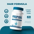 thumbnail image 4 of (2 Pack) Propidil Capsules, Official Propidil Formula Hair Care Pills for Thicker, Fuller, and Healthier Hair, The Ultimate Hair Revival and Regrowth Solution, Reviews (120 Capsules), 4 of 10