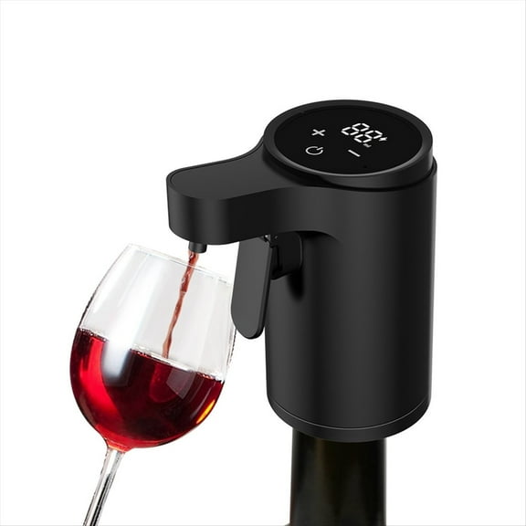 Electric Bottle Pump Dispenser Touchless Automatic Beverage Pourer for Whisky, Alcoholic Drinks &More,USB Rechargeable A