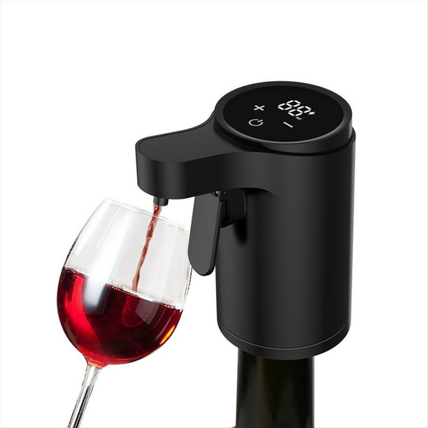 Dispensador de Eléctrico con Bomba, Vertedor Automático de Bebidas Sin Contacto para Whisky, Bebidas Alcohólicas y Más, Recargable por USB A.