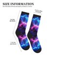 thumbnail image 3 of Athletic Socks Galaxy Sport Running Calf Socks Crew Socks for Men Women, 3 of 7