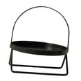 thumbnail image 2 of Luzkey Desktop Storage Rack Perfume Stand Multifunction Showcase Iron Cosmetic Display Holder Organizer for Dresser Dorm Living Room Single Layer, 2 of 8