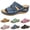 Blue, variant on Orthopedic Wedge Sandals for Women Summer Dressy Casual High Wedges Slip on Sandals Open Toe Platform Walking Shoes Beach Sandals for Woman