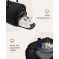 thumbnail image 5 of Travel Duffle Bag, Weekender Bag for Women with Toiletry Bag, Carry on Overnight Bag with Shoe Compartment, Gym Duffel Bag with Wet Pocket, Mommy Hospital Bags for Labor and Delivery, 5 of 8