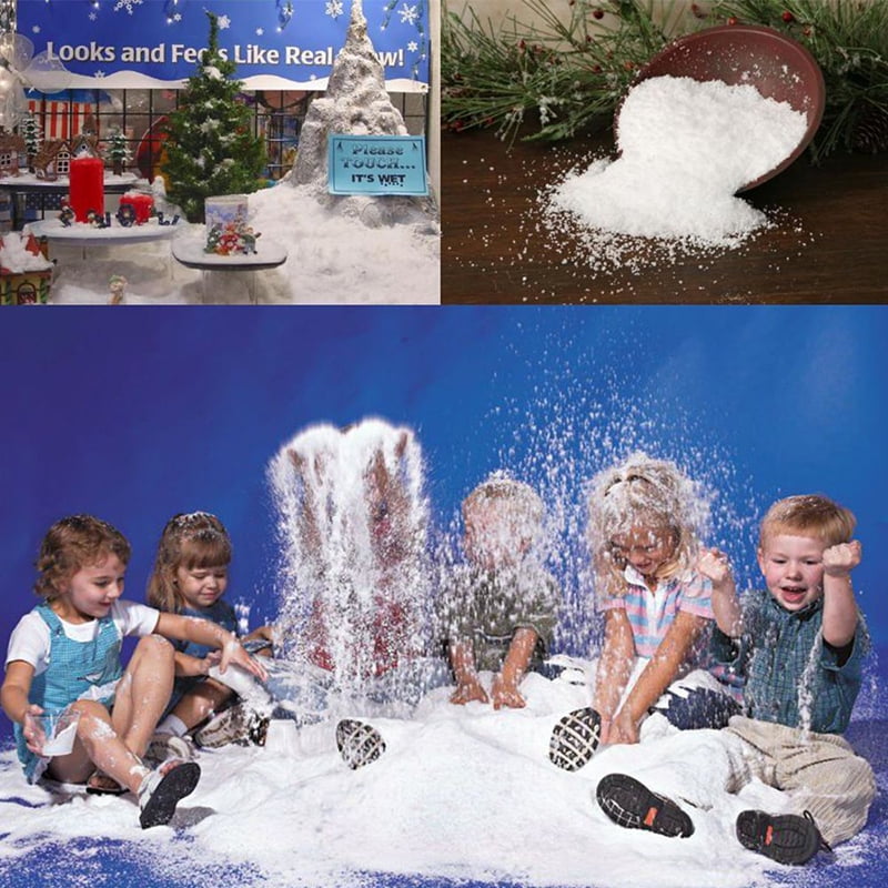 5Pack Kunstschnee Instant Schneepulver Fluffy Snowflake Frozen PartyH5 1 