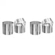 thumbnail image 1 of 12 Piezas Anillos para Pan Hamburguesa, Molde para Hamburguesas, Moldes Anillo Grandes 4 Pulgadas para Cocinar, Anillos Cocina para Huevos , Panecillos, Panqueques, 1 of 5