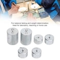 thumbnail image 4 of Lab Weights, Steel Lab Weight Set Portable Professional 6Pcs with Storage Box for Classroom, 4 of 7