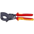 thumbnail image 1 of KNIPEX 95 36 250 Cortacables (tipo matraca) aislados con fundas en dos componentes, según norma VDE Negro, lacado 250 mm, 1 of 1