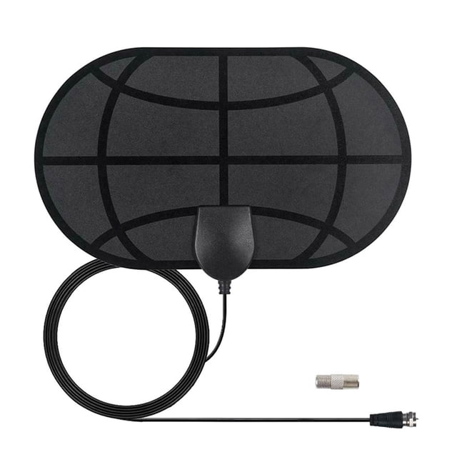 Antena De Rango De 980 Millas 4K Digital Hdtv Antenas De Tv Para Interiores Con Amplificador Amplificador De Señal Active Indoor Hd Tv Radius Active Aerial Advancent EL009553-00