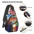 thumbnail image 4 of The Apothecary Diaries Crossbody Shoulder Bag Backpack Sling Cross Chest Bag Diagonally Daypack Travel Hiking, 4 of 9