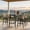 Rectangular/Dark Gray, variant on SENYUM Upgrade Bar Height Table Patio Square Table Dining Coffee Kitchen Breakfast Bistro Outdoor Pub Bar Table for Garden Balcony