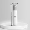 thumbnail image 3 of Pet Nail Grinder Electric Dog Nail File Portable Cat Claw Trimmer Quiet Painless Grooming Tool for Small Medium Dogs and Cats Cute Bear Design USB Rechargeable Coffee, 3 of 7